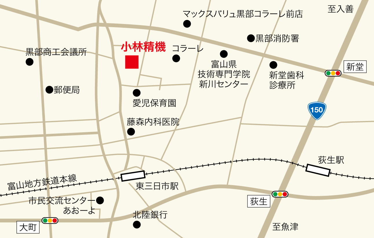 GoogleMapへ
